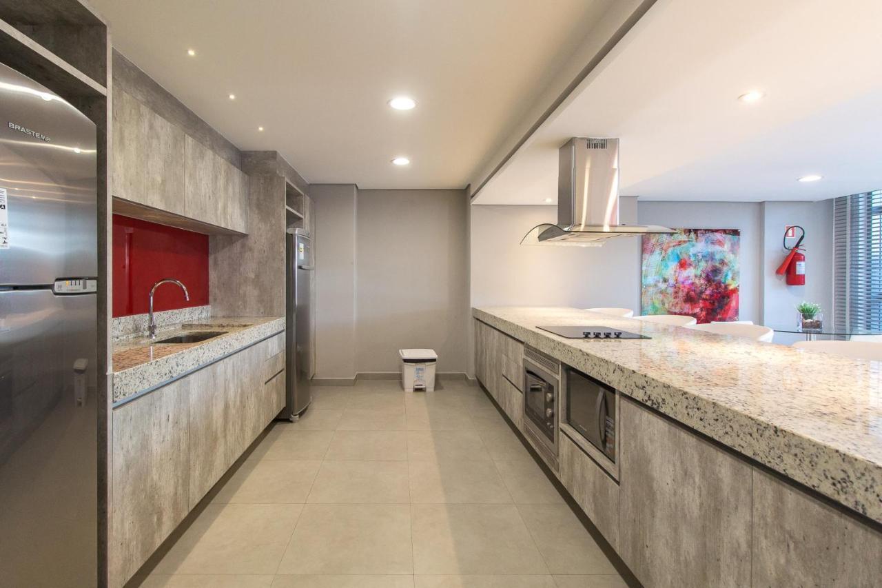 Studio 7Th Avenue - Alto Com Sacada - 7Th040 Apartment Curitiba Luaran gambar